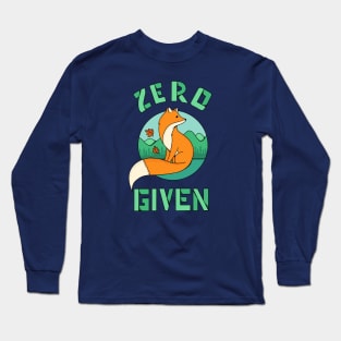 Zero Fox Given Long Sleeve T-Shirt